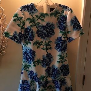 Cynthia Rowley floral cocktail dress